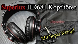 Superlux HD681 Kopfhörer mit einem super Klang!