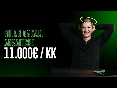 Miten Oskarista kasvoi huippumyyjä? (11000€+/kk)