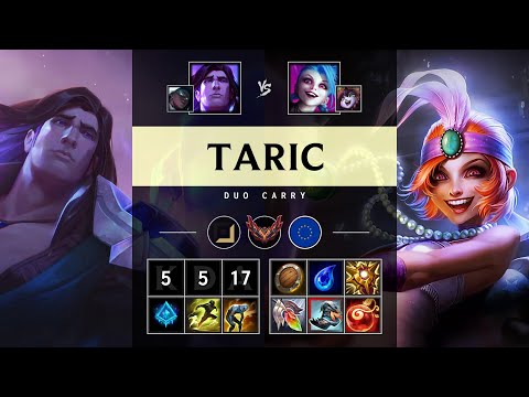 Taric Carry vs Jinx - EUW Grandmaster Patch 25.19