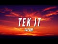 Cafuné Tek It Lyrics