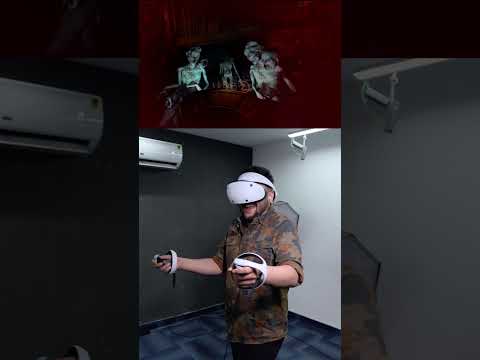 First Time Playing VR Games!