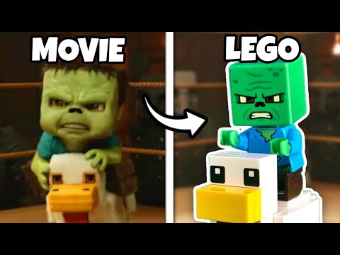 I made a MINECRAFT Movie out of LEGO...