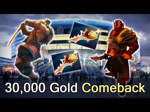 30,000 gold Rapiers Comeback — VP vs Vega Dota 2
