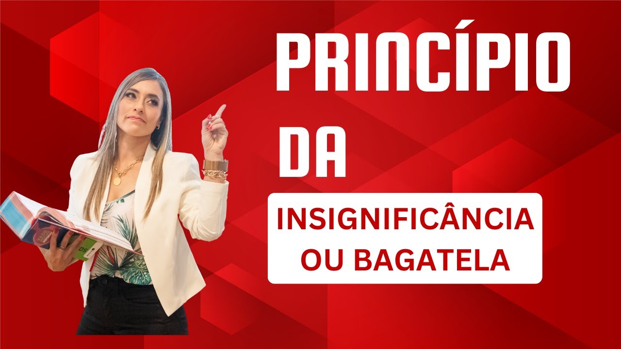 PRINCÍPIO DA INSIGNIFICÂNCIA OU BAGATELA