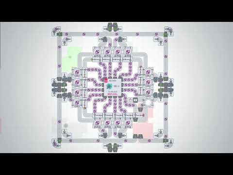 Shapez.io Ultimate delivery system.