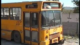 preview picture of video 'Ex. Danish Volvo buses in Satka, The Urals, Russia 2004'