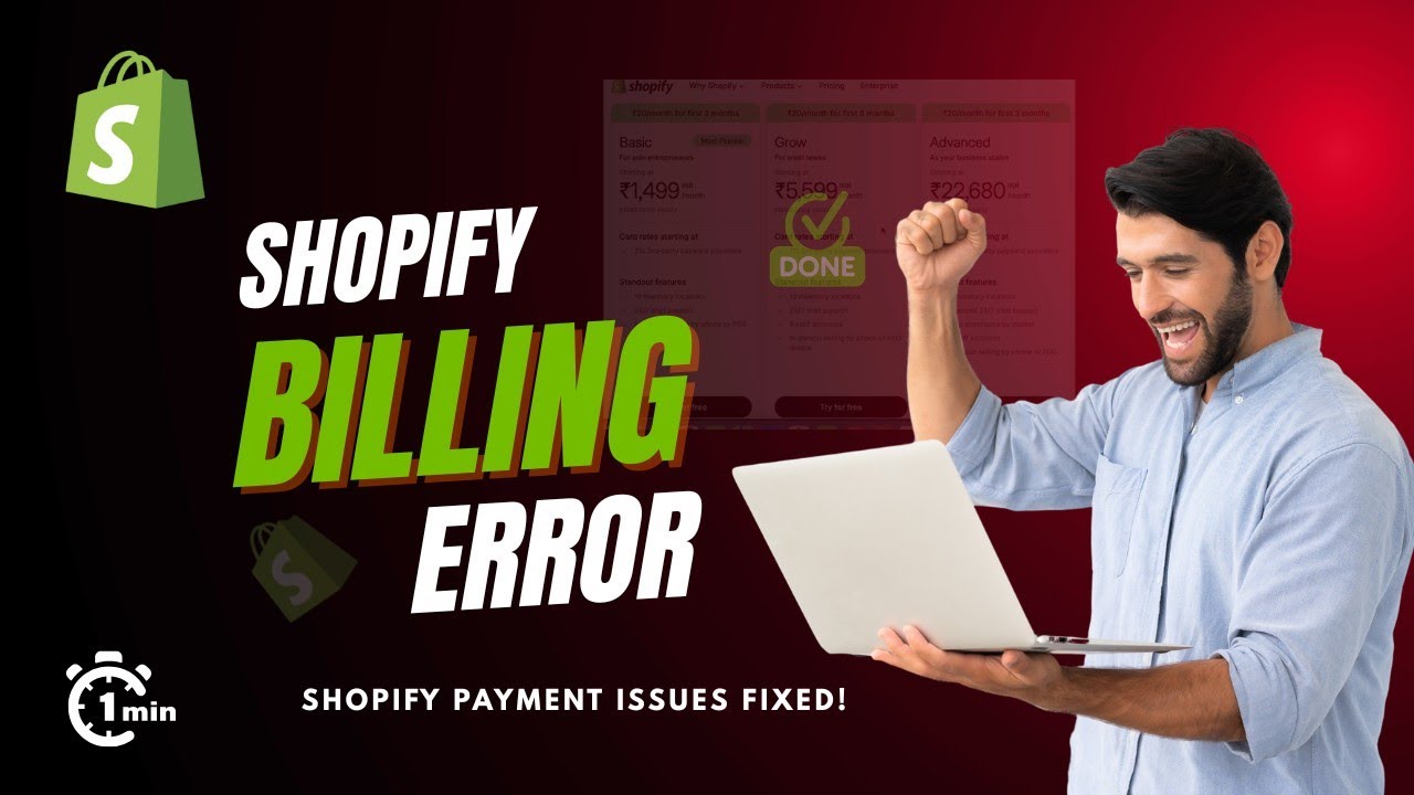 How to Fix Shopify Billing Errors & Payment Failed Issues | Full Guide (IT Crew Learning)