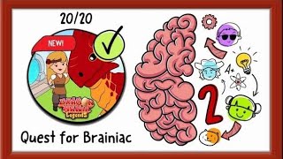 Brain Test 2: Quest for Brainiac | Complete Walkthrough (Levels 1-20)