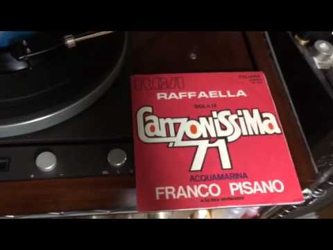 Rare Italian Pop prog Franco Pisano - Raffaella 1971