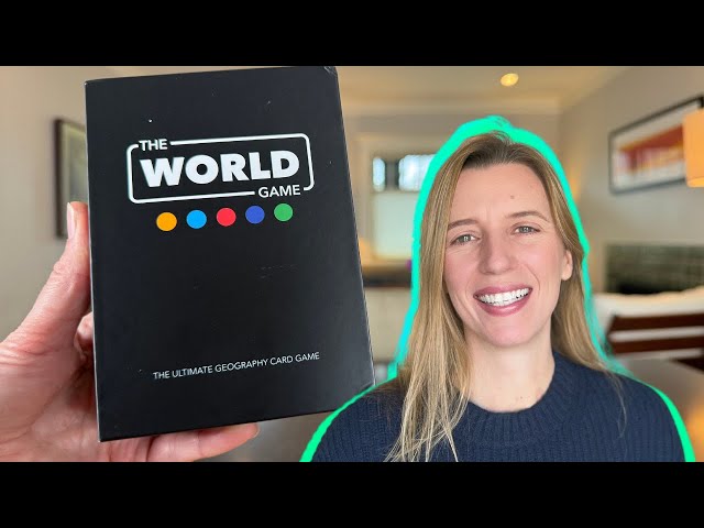 Vídeo relacionado con The World Game - Juego de Cartas de Geografía - Juego de Mesa Educativo para Niños, Familias y Adultos, Niñas y Adolescentes - English Version