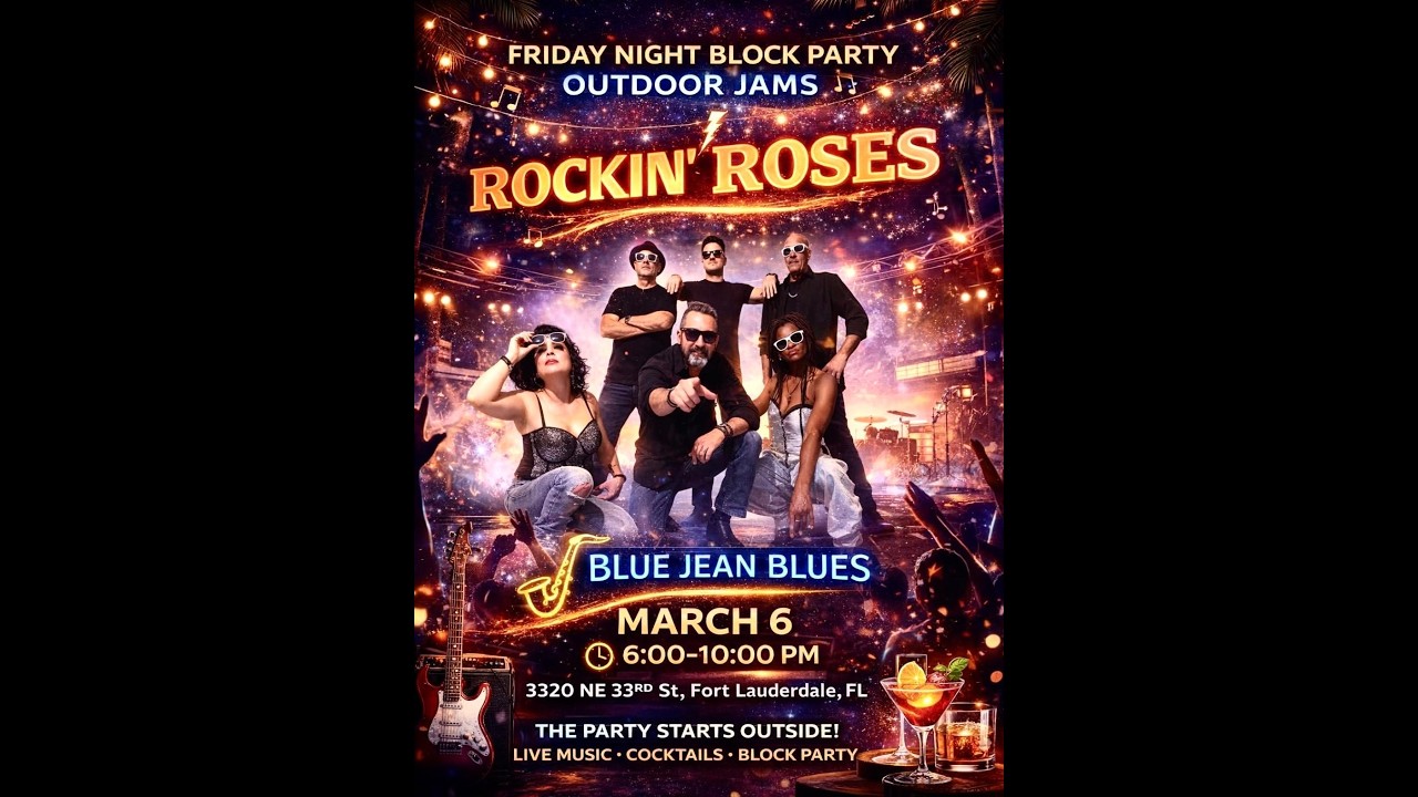 Promotional video thumbnail 3 for Rockin' Roses Band