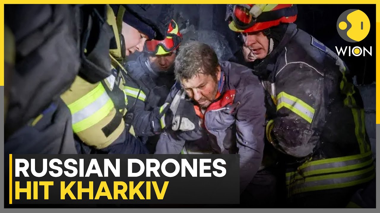 Russia-Ukraine War: Russian Drone Attack Kills 4 in Ukraine’s Kharkiv as Peace Remains Elusive |WION