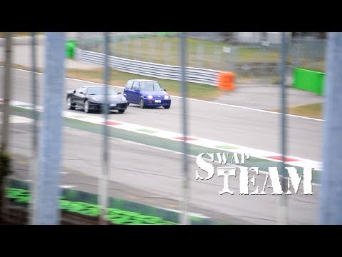 Fiat Cinquecento Turbo 255 km/h Swap Tjet Monza Circuit