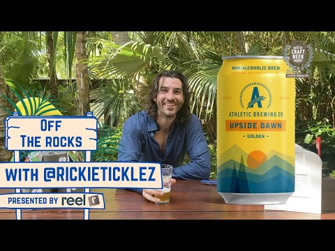 Athletic Brewing's Award Winning Golden Ale "Upside Dawn" on Off The Rocks with RickieTicklez