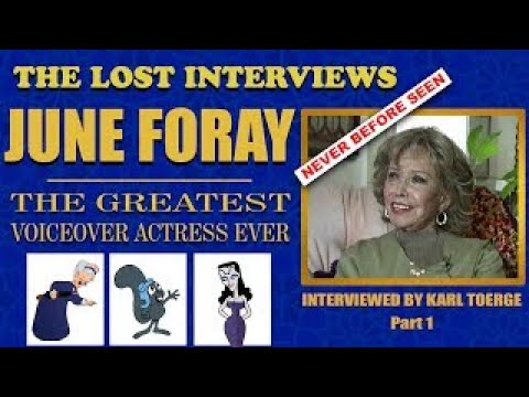 June Foray The Lost Interview Documentary (no music)