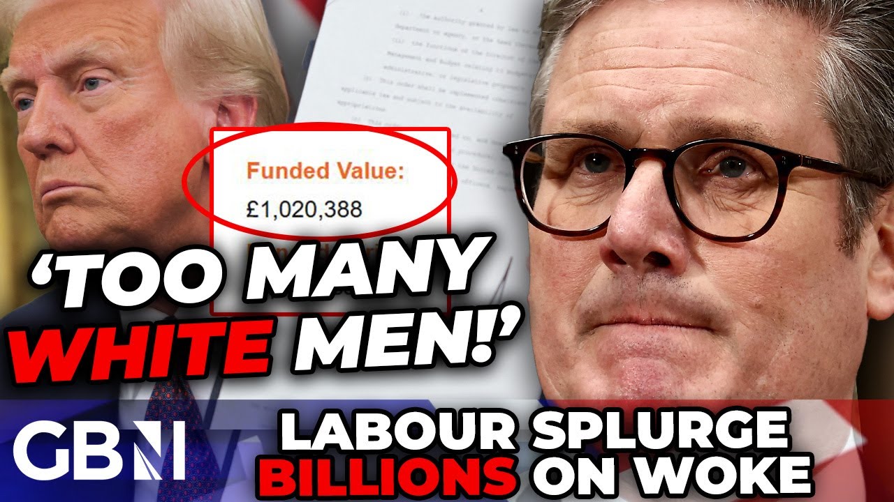 BILLION pound RACKET to push DEI 'anti-white' agenda EXPOSED in BLOW to Labour: ‘We NEED DOGE’