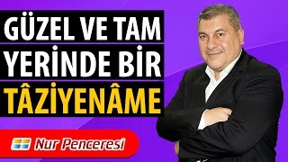 Halil DÜLGAR - Güzel ve Tam Yerinde Bir Tâziyenâme