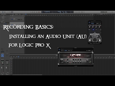 How To Install an Audio Unit (AU) for Logic Pro X