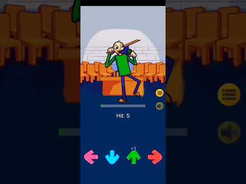 Baldi Test FNF Baldi's Basics in Funkin' Mod Friday Night Funkin' #shorts #fnf #test #fnftests