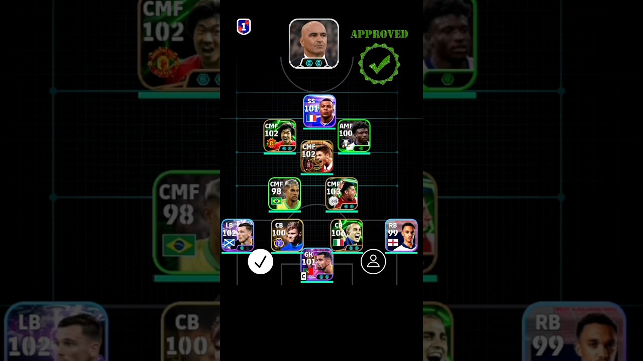 opp formation in Hạng 1 destroying opponent ⚽🎮.