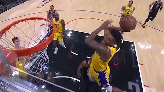Malik Monk took all of his frustrations out on that dunk | Lakers vs Clippers