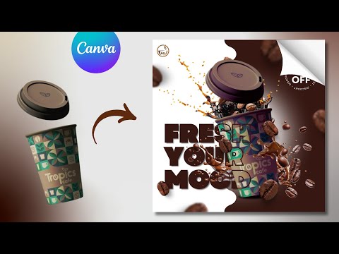 Branded Dress Ad Poster Design with Canva