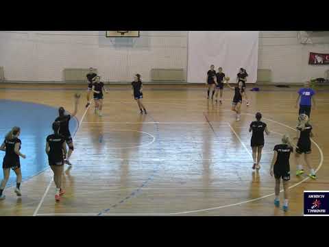 Handball Passing Drill #3