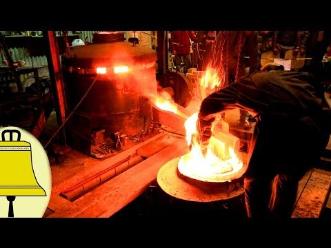 Gieten klok e' Dronrijp / Glockenguß e' Dronrijp