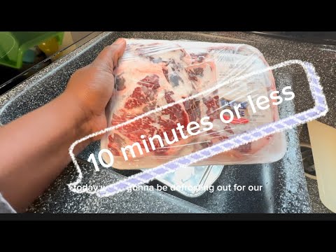 Rapid Meat Defrosting in Under 10 Minutes | Quick Thawing Hack!