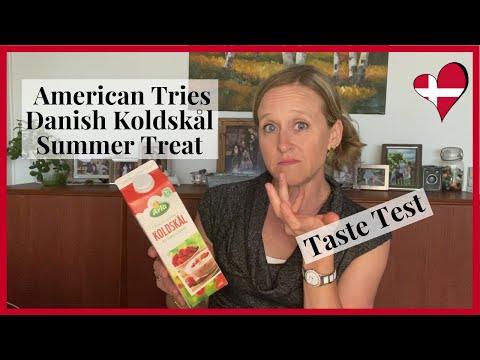 Koldskål, a Danish Summer Food/How to Make Koldskål / Koldskål Taste Test