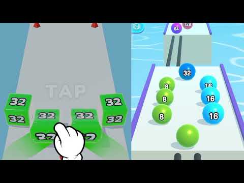 jelly Run VS Ball Run 2048 // #Ballrun2048