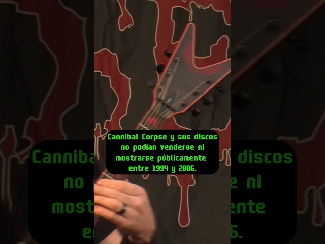 Vídeo relacionado con Cannibal Corpse - Producto Oficial - Logo Camiseta