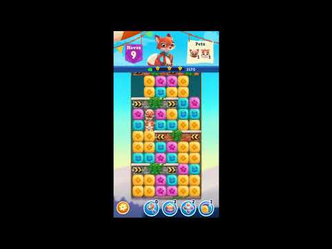 Pet Rescue Puzzle Saga level 225 NO BOOSTERS