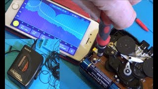 Trying to FIX a Faulty Slow Playing Sony Walkman WM-EX21 (2nd video in Walkman Series)