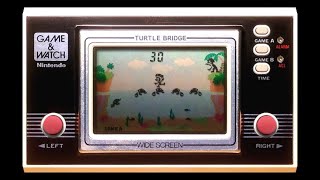 Handheld Game: Turtle Bridge (1982 Nintendo)