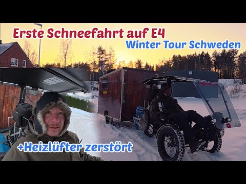 Snow trip E4/Winter tour Sweden T15