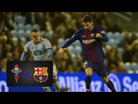 CELTA DE VIGO 1 - 1 FC BARCELONA | RESUMEN GOLES COPA DEL REY 2017/2018