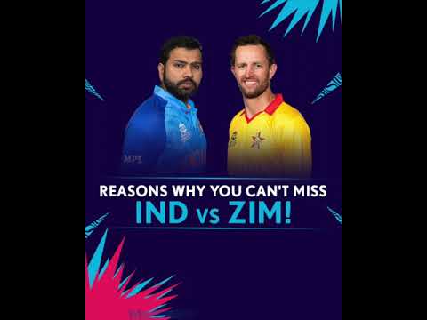 ICC Men’s T20 World Cup 2022 - Why you just can’t miss INDvZIM!