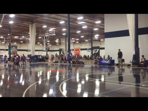 Power Play Hoops 11U vs LA Hawks part 1 112215