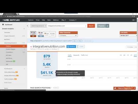 Fundamentals of SEMrush Filtering Keyword Data for PPC Opportunities | packtpub com