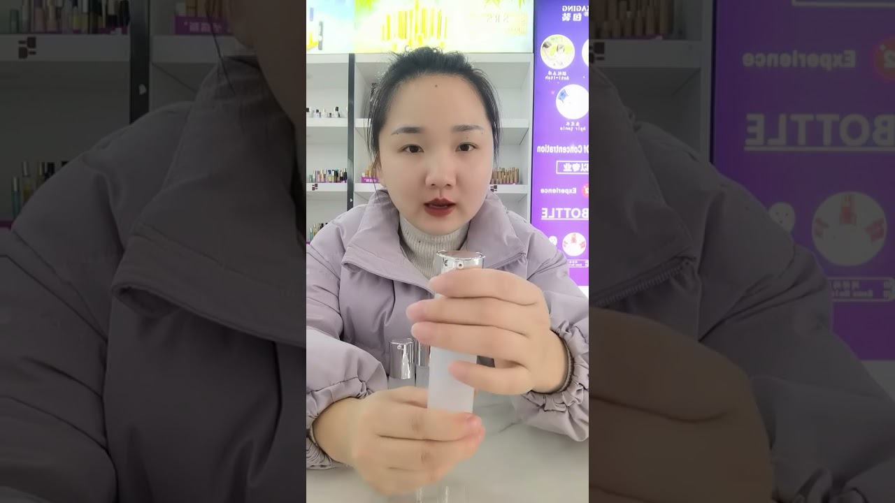 TA023 AS Silver Airless Lotion Pump Bottle #skincare #factory #kbeauty