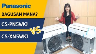 Download lagu BAGUSAN MANA? REVIEW AC PANASONIC CS-PN5WKJ STANDARD & CS-XN5WKJ LOW WATT 1/2 PK-CICI BANDINGKAN #2 mp3