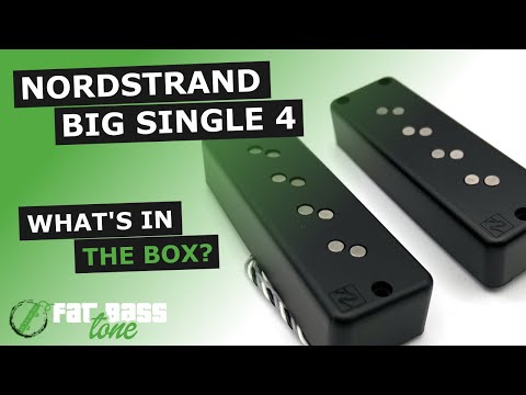 Nordstrand Big Single 4 String Bass Pickup Set: What’s In The Box (A Close-Up Look)