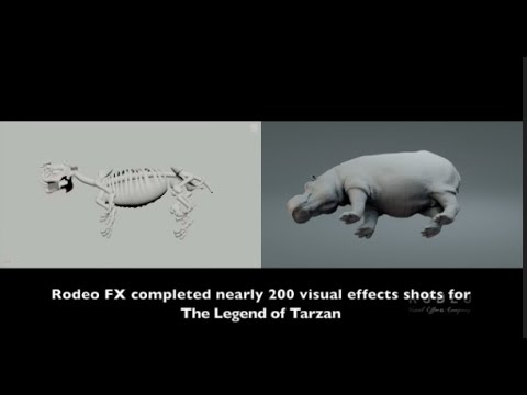 The Legend of Tarzan - VFX Breakdown by Rodeo FX
