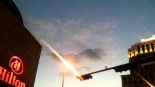 Starlings Over Harrahs Casino in New Orleans