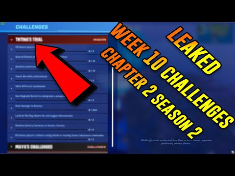 Fortnite Chapter 2 Season 2 Week 10 Challenges Guide Leaked - Midas Mission