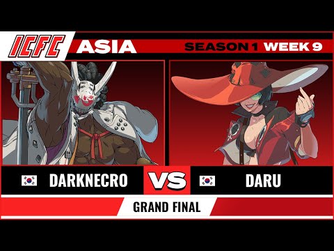 Darknecro (Nagoriyuki) vs Daru (Ino) - ICFC GGST ASIA: Season 2 Week 9 - Grand Final
