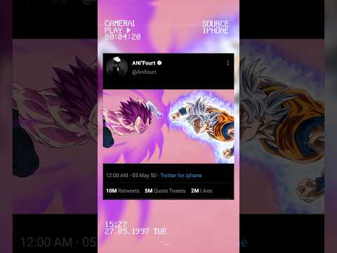 Goku mastered ultra instinct vs Vegeta ultra ego #vegeta #goku #db #dbz #anime #shorts