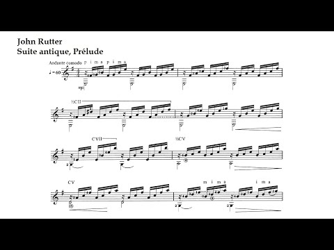 John Rutter. Suite Antique, Prélude