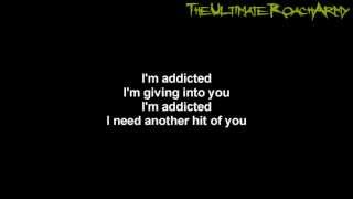 Papa Roach - The Addict {Lyrics on screen} HD